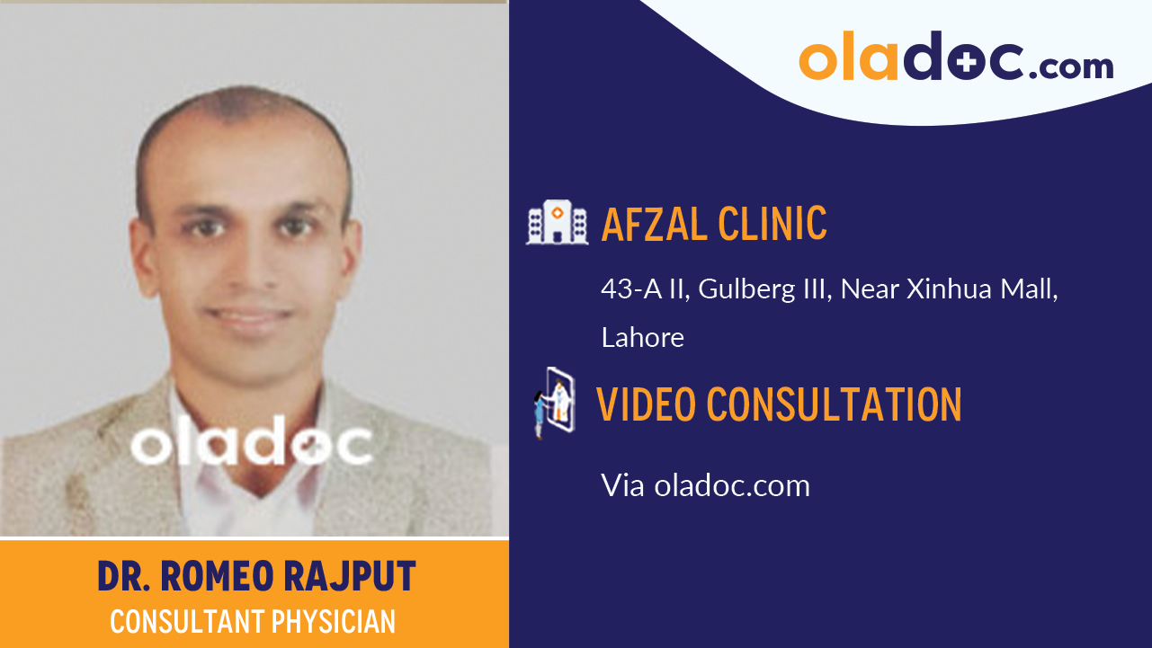 Practice location of Dr. Romeo Rajput